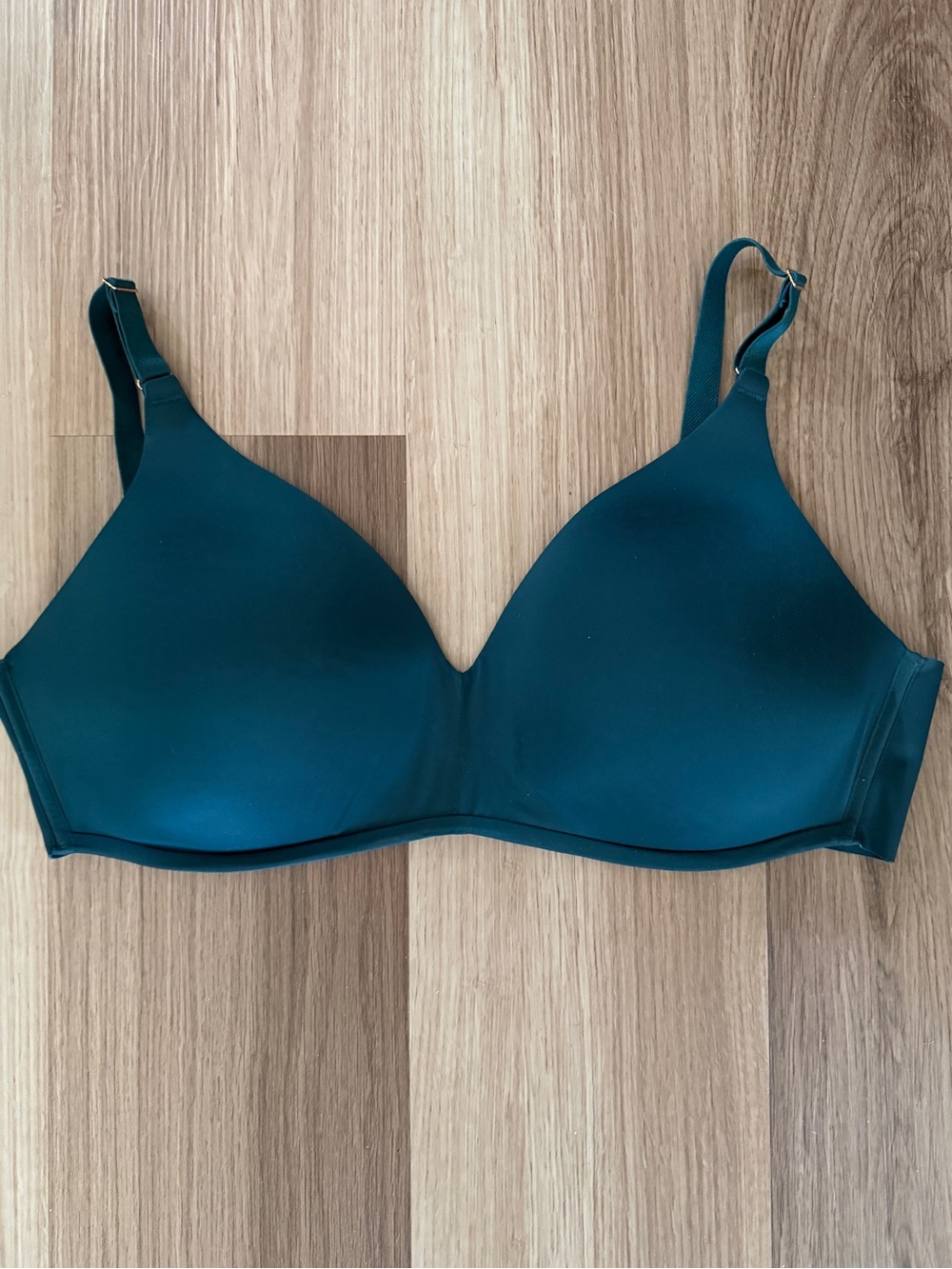 Soma Intimates Teal Wireless Full Coverage Bra Size 40D Smooth Padded (0001)
